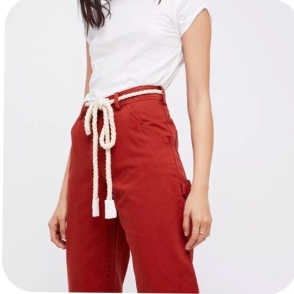 ⚠️SALE⚠️Free People Carpenter Crop Pant - Picture 4 of 5